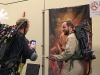 Ghostbuster photobooth cosplay Fan Expo