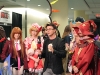 CBC news anchor with anime cosplay Fan Expo
