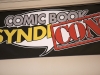 WINDSOR, Ont. (14/02/16) – A banner for the 2016 Comic Book Syndicon is pictured hanging on a wall inside the St. Clair College Centre for the Arts in Windsor on Sunday, Feb. 14, 2016. Photo by Justin Prince