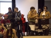 WINDSOR, Ont. (14/02/16) – A group of cosplayers wait for the results of the 2016 Comic Book Syndicon’s cosplay contest at the St. Clair College Centre for the Arts in Windsor on Sunday, Feb. 14, 2016. Photo by Justin Prince
