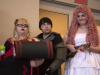 WINDSOR, Ont. (14/02/16) – A trio of cosplayers wait in line for the start of the Comic Book Syndicon’s cosplay contest at the St. Clair College Centre for the Arts in Windsor on Sunday, Feb. 14, 2016. More than 20 participants took part in the contest as well as three groups. Photo by Justin Prince